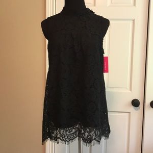 💕NWT Black Lace Sleeveless Top💕